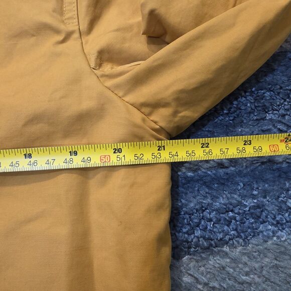 Vintage Gap Jacket Mens Small Yellow 1990s Zip Up - Picture 7 of 9